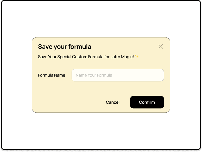 Save Your Formulas