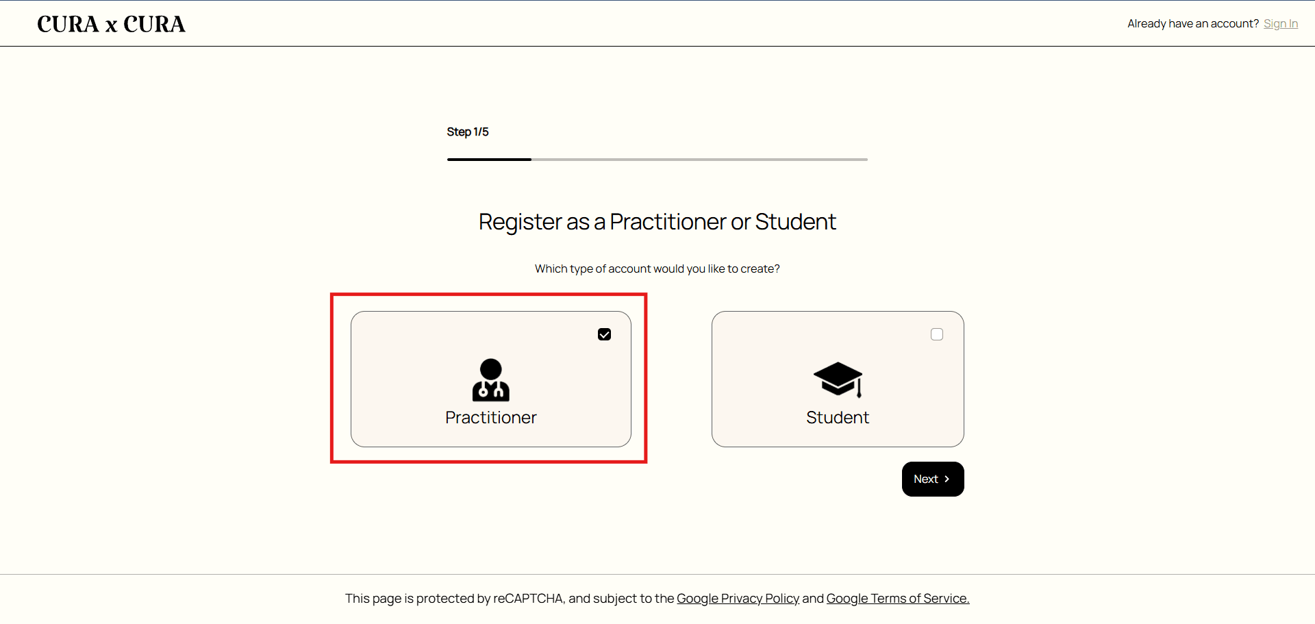 Practitioner Register