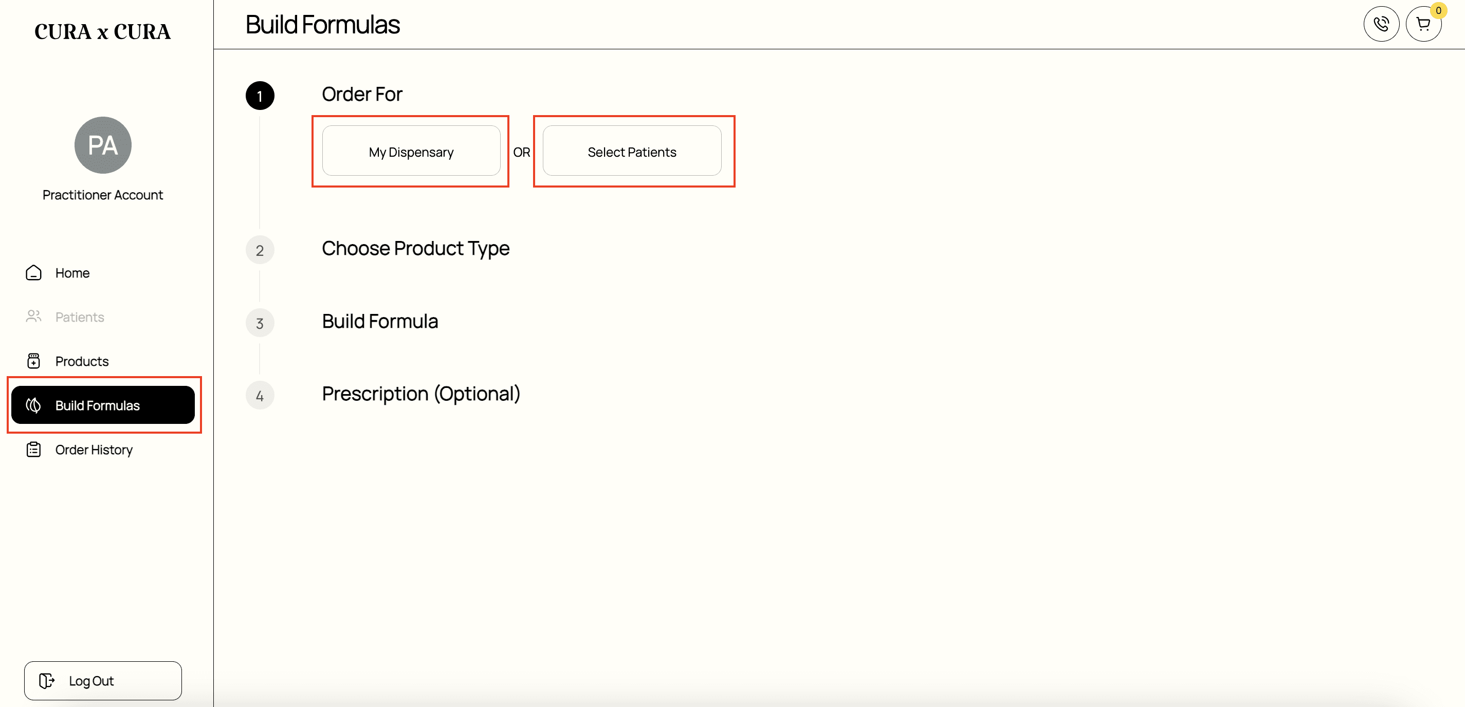 How to build formulas - Granules guide screenshot