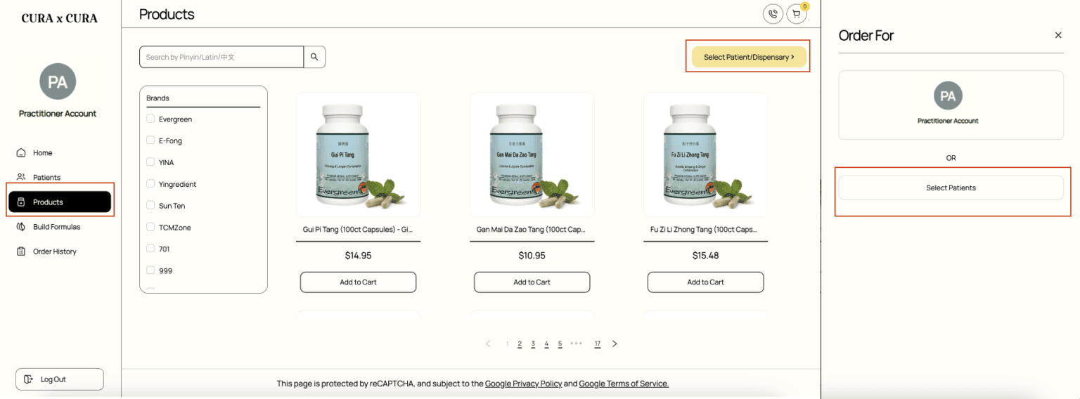 Create patient orders guide screenshot