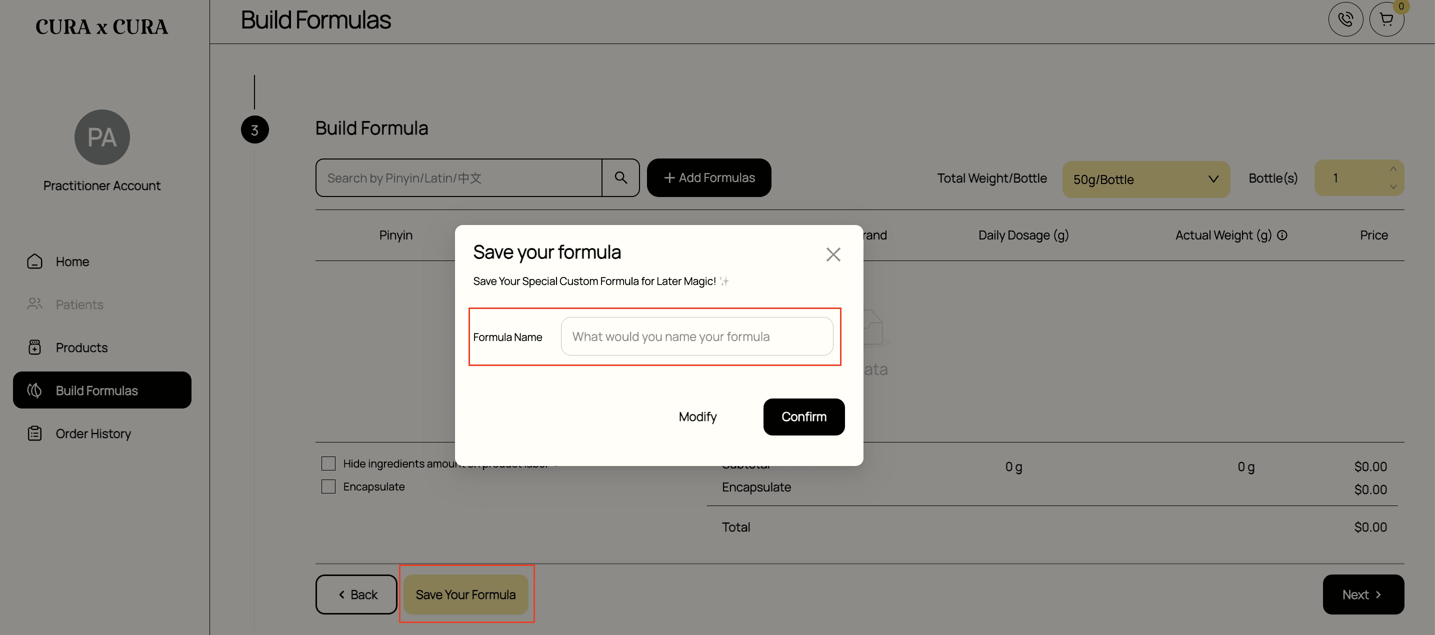 Save your formula guide screenshot